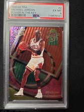 1993 ULTRA POWER IN THE KEY #2 MICHAEL JORDAN PSA 6
