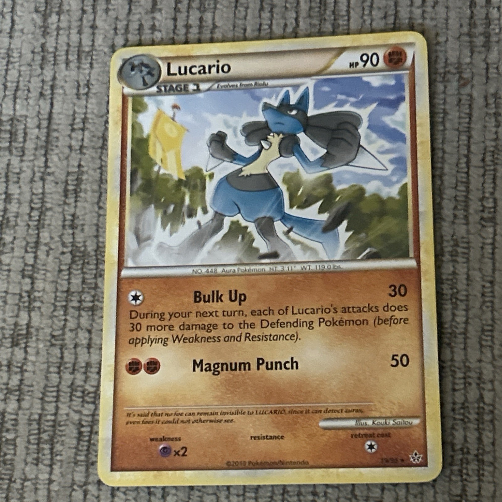 Lucario 19/95 Unleashed Regular