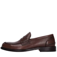 1405 CRUST SAXONE men's brown loafers and briefs Amv010_saxo