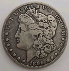 1896-O Morgan Silver Dollar $1 - New Orleans Mint