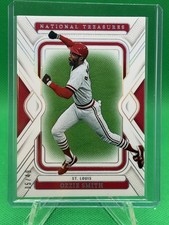 2025 National Treasures Ozzie Smith #64 Holo Silver /49