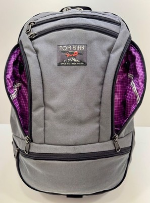 Rare Tom Bihn-Synapse 25-Grey 1000d Cordura/Ultraviolet 200 Dyneema v1  (EUC)