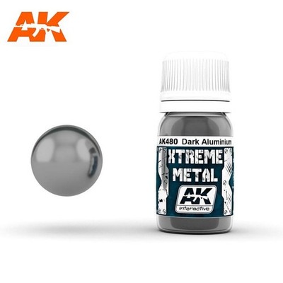 AK480 AK XTREME METAL DARK ALUMINIUM - 30ML