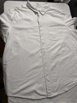 George Classic Fit Plaid Button-Up Shirt 2XL