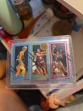 1980-81 Topps - Magic Johnson, Larry Bird, Julius Erving #139-174-34 (RC)