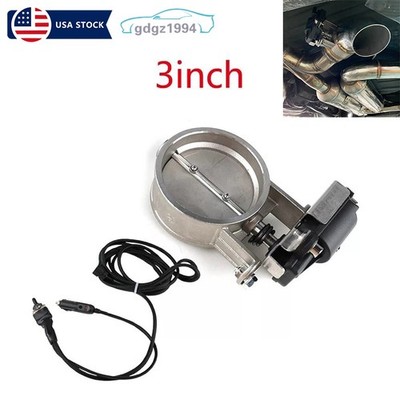3''3inch Electric Exhaust Control Valve Low Pressure For Exhaust Catback Downpipe