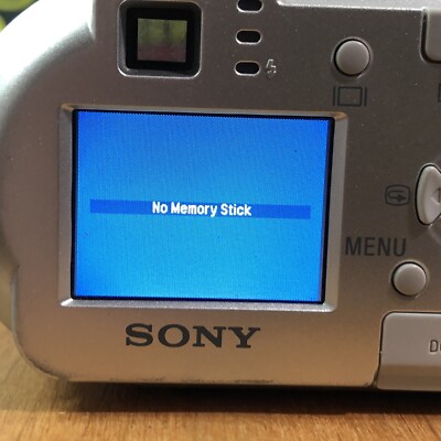 Sony Cyber-Shot DSC-P43 4.1 MP Mega Pixel Silver Digital Camera