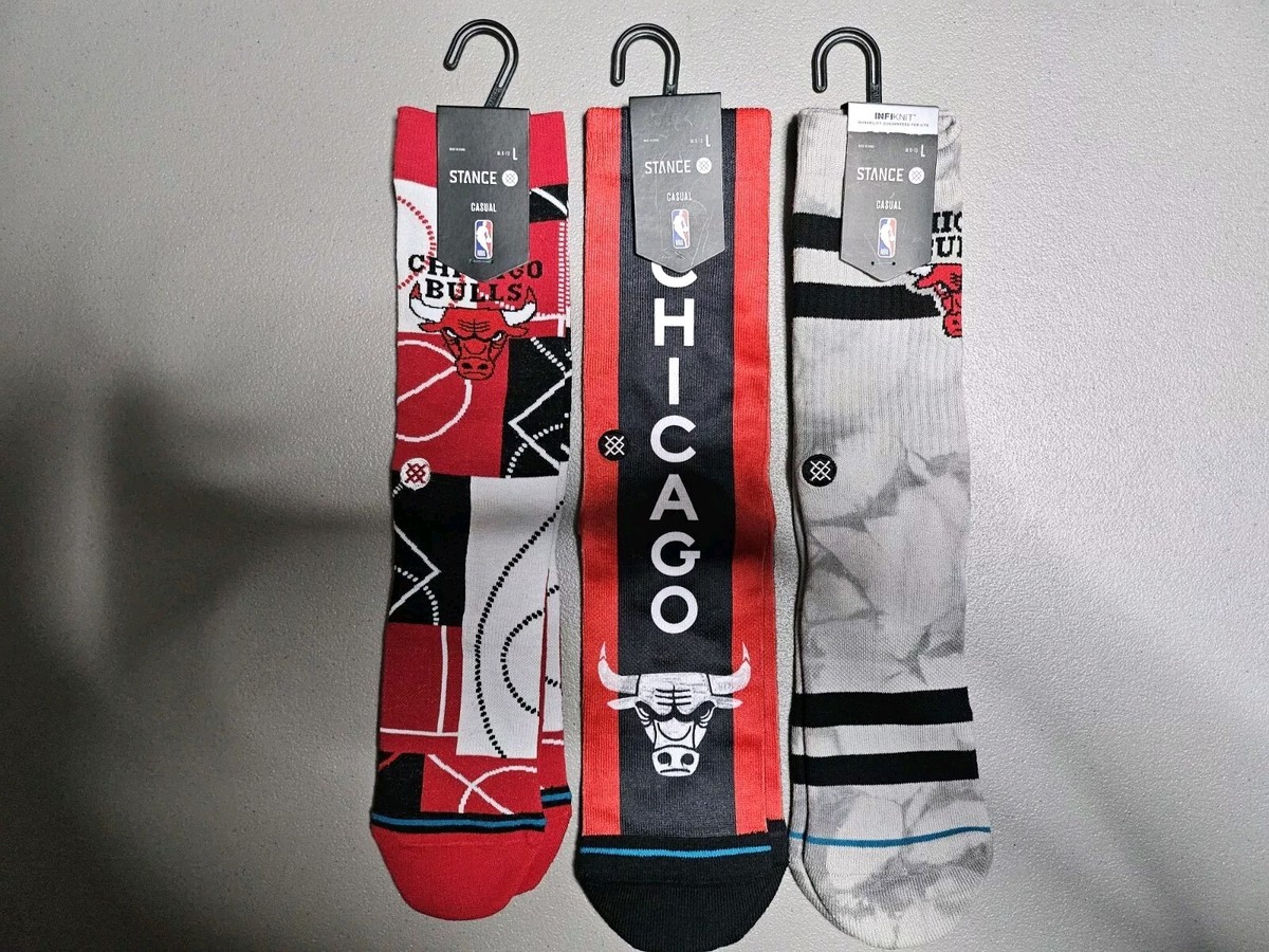 $57 STANCE NBA Chicago Bulls Michael Jordan Casual Crew Socks