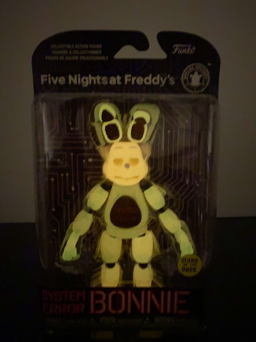 Action Figure: Five Nights at Freddy's - System Error Bonnie (Glow) 