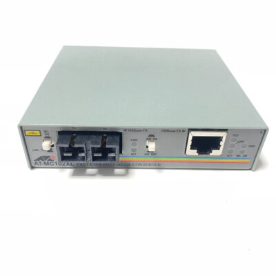 Allied Telesis AT-MC102XL Fast Ethernet Media Converter Telesyn ohne Netzteil