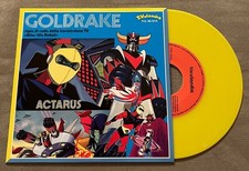 Sigla cartone animato Goldrake / Alcor - Vinile giallo, RARISSIMO!!