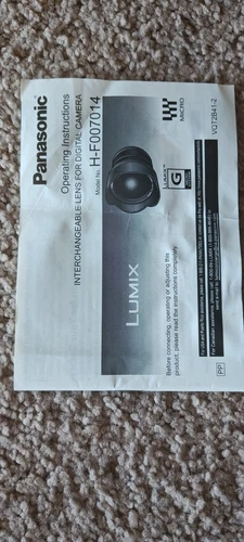 Panasonic 7-14mm F/4 G-Vario Aspherical AF Lens For Micro Four Thirds System