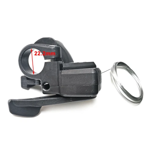 microSHIFT Black microNEW MTB Fold Bicycle Trip 3x8 Speed Trigger Shifter - Picture 10 of 11