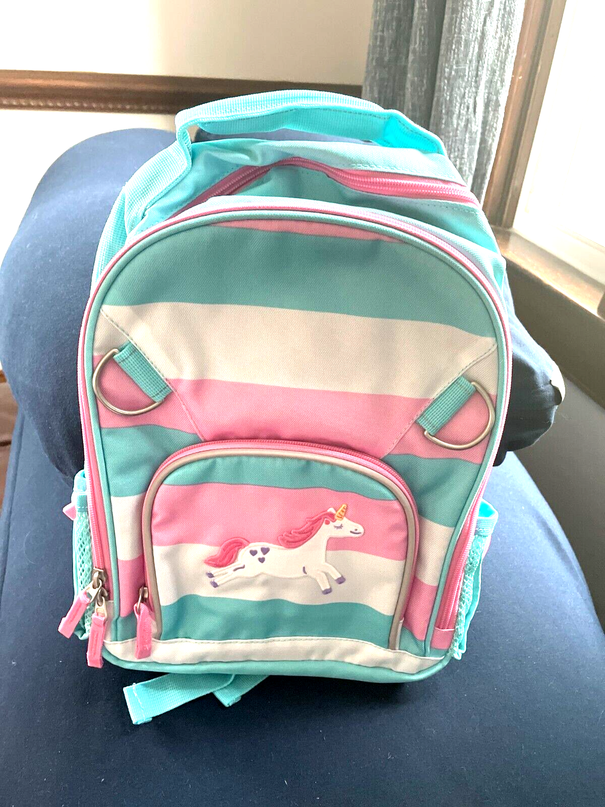 PONY Zaino scuola Pre K ceramica fienile unicorno arcobaleno Disney regalo ragazza rosa ? .