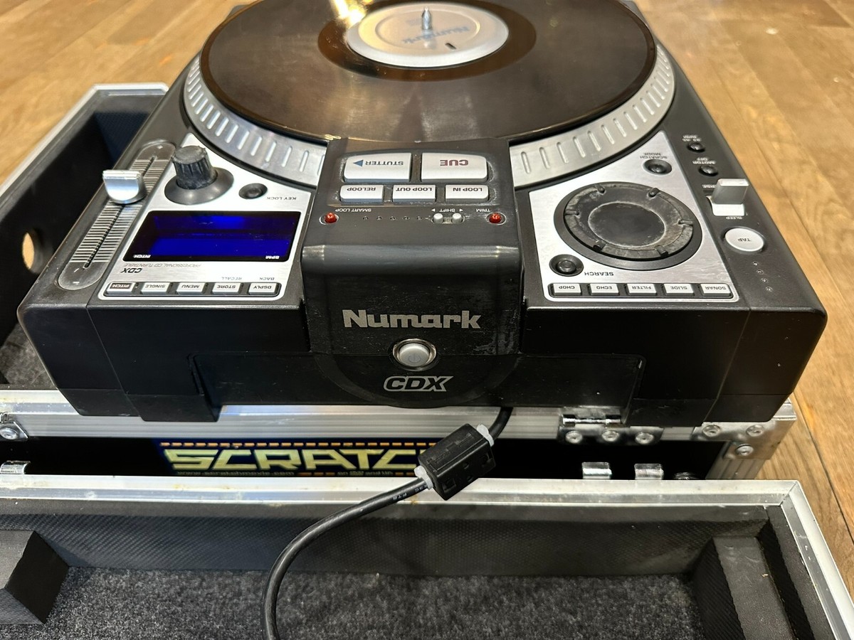 Single Numark CDX DJ Professional Turntable CD Player With