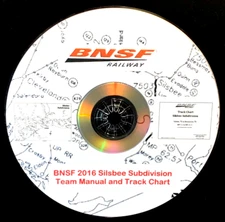 Burlington Northern Santa Fe Silsbee Subdivision Team Manual - PDF Pages on DVD