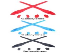 Galaxy Earsocks Nose Pads Rubber Kits For Oakley Flak 2.0 XL Black Blue Red