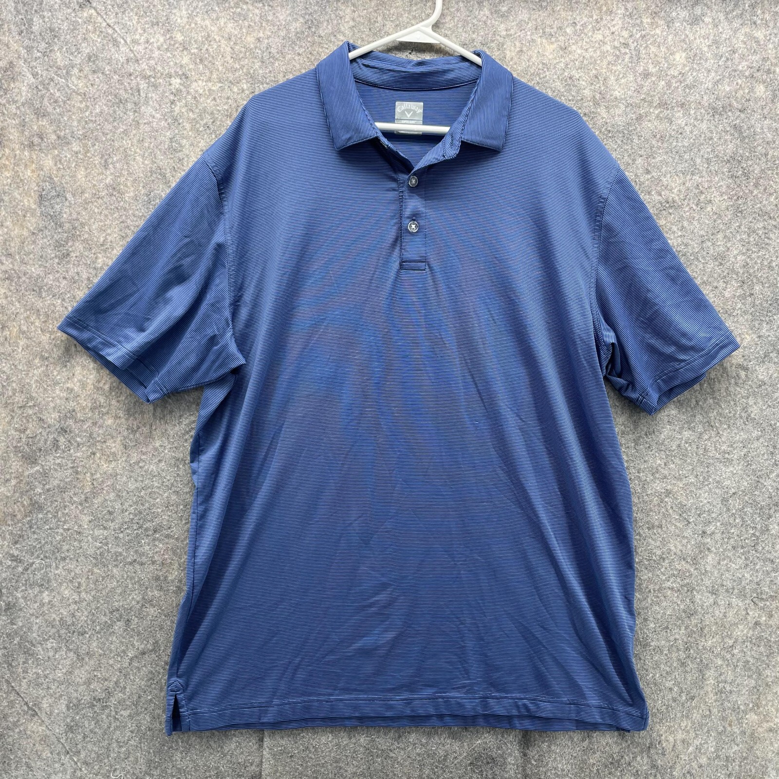 Callaway Men's Extra Large Blue Polyester Golf Polo Shirt for Outdoor Play-image
