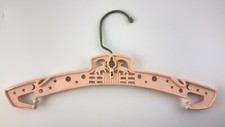 Vintage Kids Clothes Hanger Pastel Pink Plastic Counting Sheep Lullaby Y377