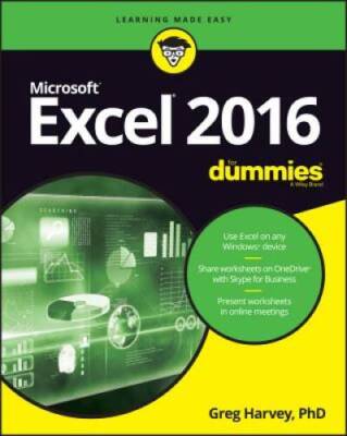Excel 2016 For Dummies (Excel for Dummies) - Paperback - VERY GOOD
