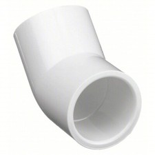  Lot of 20 2" Sch 40 PVC 45 Degree Elbow Pressure Pipe DW Fitting