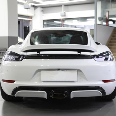 Fit For Porsche 2017-2025 Cayman S 718 GTS ''GT'' Rear Wing Trunk Spoiler