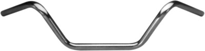 EMGO 7/8" Broomstick Handlebar Chrome - 32" Wide Straight Motorcycle Handlebars Universal Fit