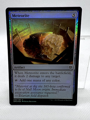MTG Magic The Gathering Dominaria United Meteorite Common Foil LP