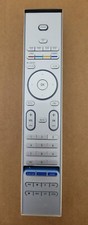 Genuine Philips TV Remote Control - Silver  White RC4401 Tested  Working