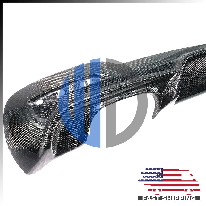 适用于 2014 2015 2016 2017 年 2018 宝马 F34 GT M-Sport P 型碳纤维扩散器 — 第 3/4 张图片