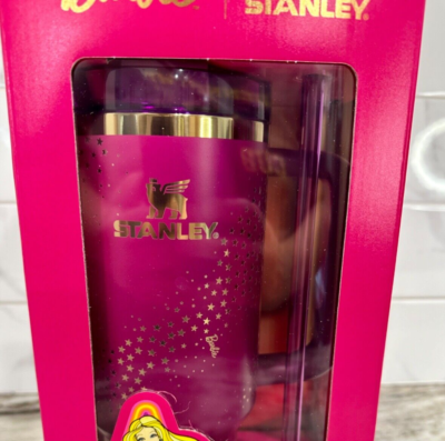 Barbie x Stanley Tumbler 70s SUPERSTAR 40 oz Quencher NEW Limited