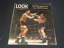 1946 JUNE 25 LOOK MAGAZINE - NICE BOXING FRONT COVER - E 20315