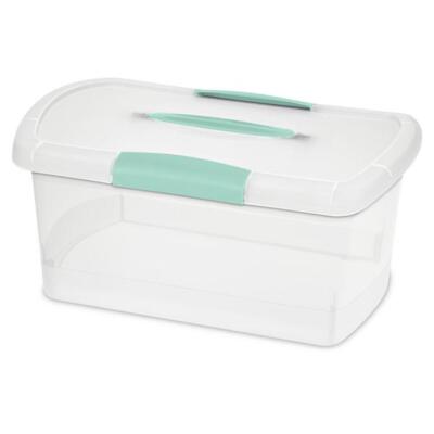 Sterilite Medium Portable Storage Container Organizer Stackable, Pack of 1
