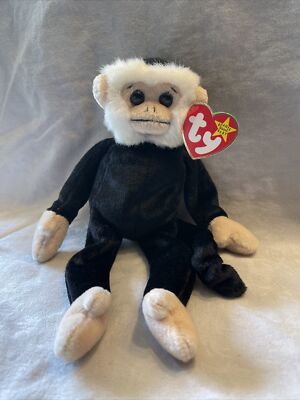 Ty Beanie Baby ''Mooch'' the Spider Monkey w / TAG ERRORS