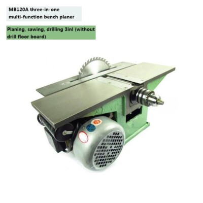 High-Power Multi-Function Woodworking Machinery Electric Planer Saw Drilling