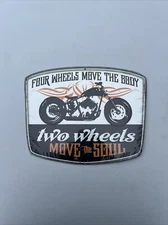 Open Road Brands Motorcycle Tin Wall Sign Plaque 12"w x 9.5"h Inch Hobby Lobby