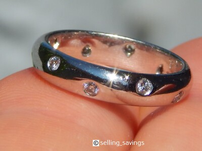 Tiffany K18 × PT950 リング2本セット Tiffany & Co. Platinum Fine Rings without Stone Ring 950