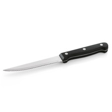 60x Steak-/ Pizzamesser 21 cm Edelstahl, Kunststoff