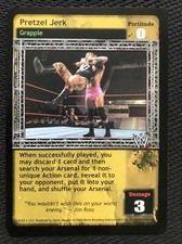 WWE: Pretzel Jerk - LP -Grapple - 2001 Raw Deal Wrestling CCG WWF