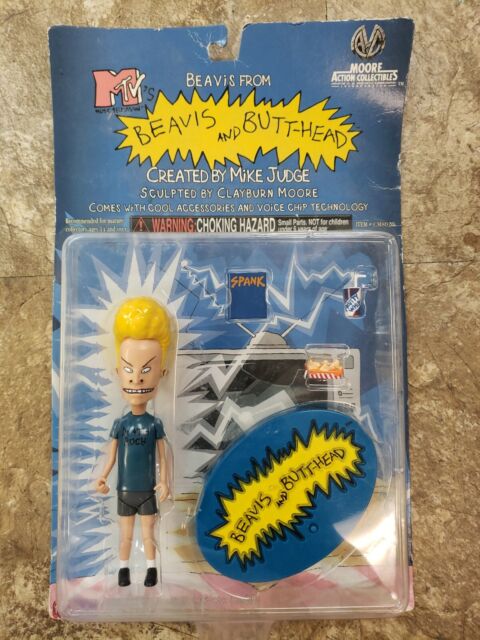 Beavis and Butt-head MTV Action Figure Cm8020 Clayburn Moore for sale online | eBay