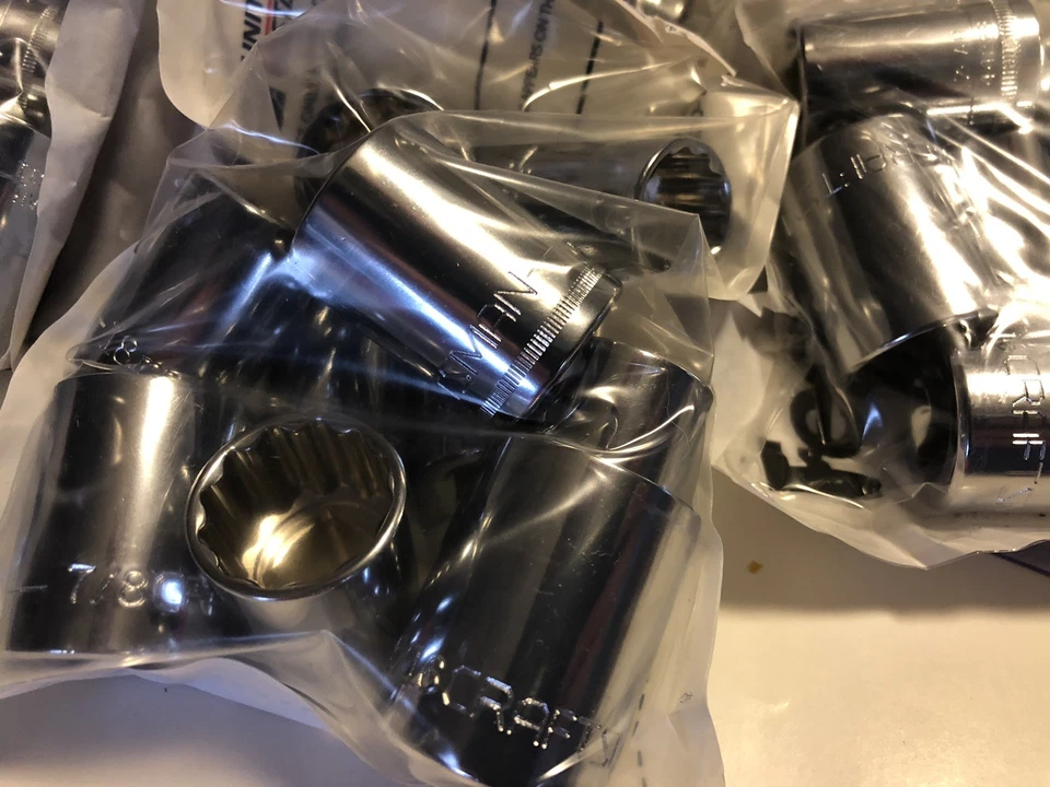 Craftsman Tools 120 Piece 1/2” Drive Socket Set 12 Point Sae Inch Metric LOT - Image 2 of 4