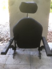 Wheelchair Back Quickie Pulse 6 For Power Chair J3 With Arms Headrest