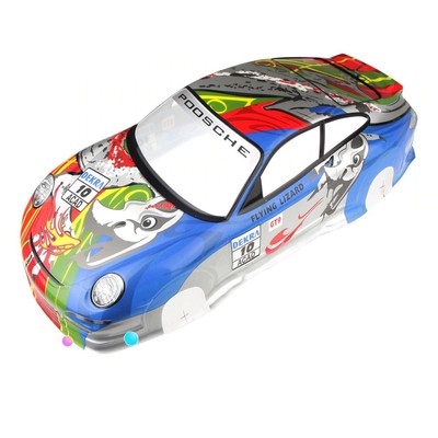 Carrosserie Coque 200mm Pour Voiture RC 1/10 Onroad - Compatible Traxxas 4tec, Kyosho Fazer, Etc. - Bleu