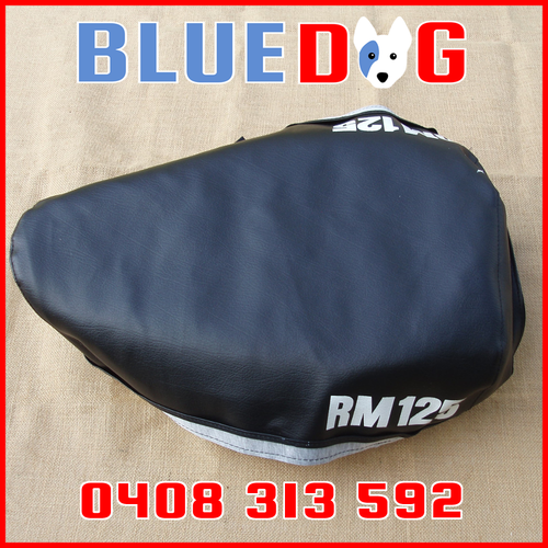 PIT Seat Saddle Cover For Suzuki RM125 A/B/C 1976 1977 1978 Dirt Bike