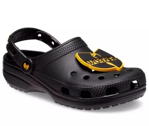 Black Custom Crocs 11W