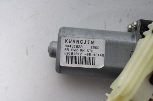 2016-2024 CHEVROLET MALIBU REAR RIGHT SIDE DOOR WINDOW REGULATOR W/ MOTOR OEM - Picture 6 of 7