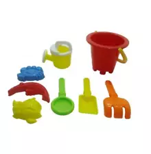 6 Piece Summer Fun Children's Kid's Mini Toy Beach/Sandbox Tool Play Set | NEW |