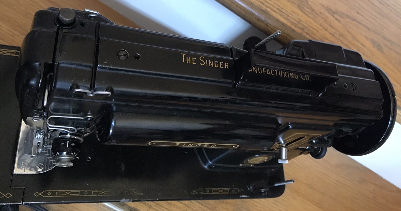 Vintage 301A Black Singer Sewing Machine eBay