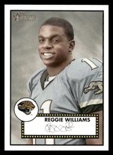 2006 Topps Heritage #59 Reggie Williams Black Back Jaguars