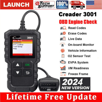 2026 LAUNCH Auto OBD2 Diagnostic Scanner Car Check Engine Light OBD Code Reader